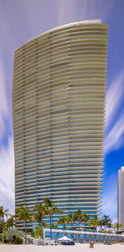 Residences by Armani Casa photographed from the beach side