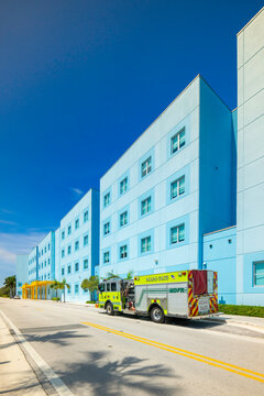 Norman S Edelcup Sunny Isles Beach K 8 stock photo