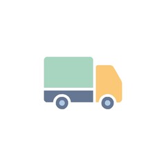 Fototapeta premium Delivery Truck Shipping Transport Cargo Vehicle Icon