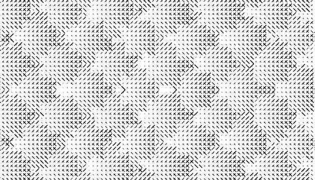 Black and white abstract halftone pattern with smooth transition pixel effect for sporty and modern background. Fully editable vector element. Vector Format Illustration. EPS10 