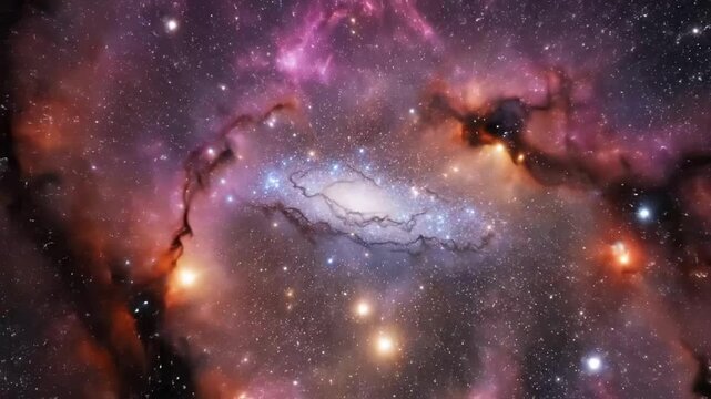 Explore the Small Magellanic Cloud Galaxy and its wonders in deep space