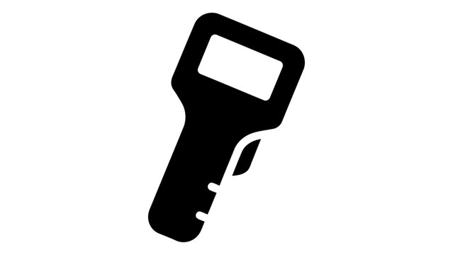 Surface energy measurement tool icon isolated on white background