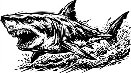 vector illustration of a wolf © Yayat