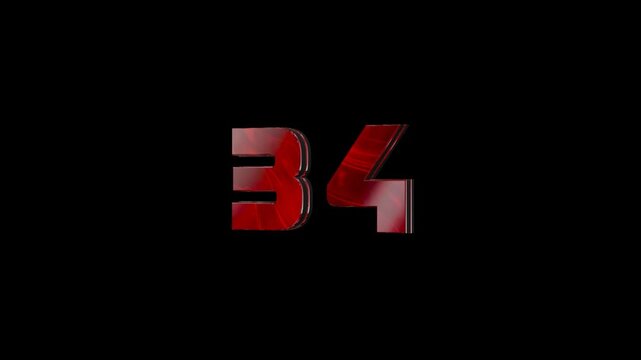 Professional Animated Text Element 34 - Motion Graphics for Video Editing