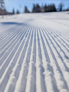 Skiing at Snowshoe Mountain West Virginia Fresh Groomed Snow and Winter Slopes