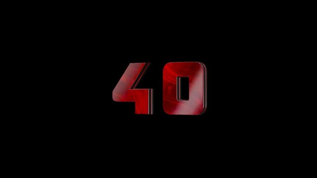 Professional Animated Text Element 40 - Motion Graphics for Video Editing