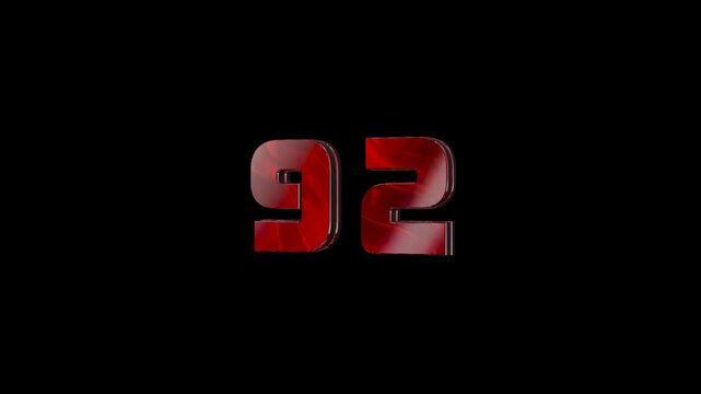 Professional Animated Text Element 92 - Motion Graphics for Video Editing