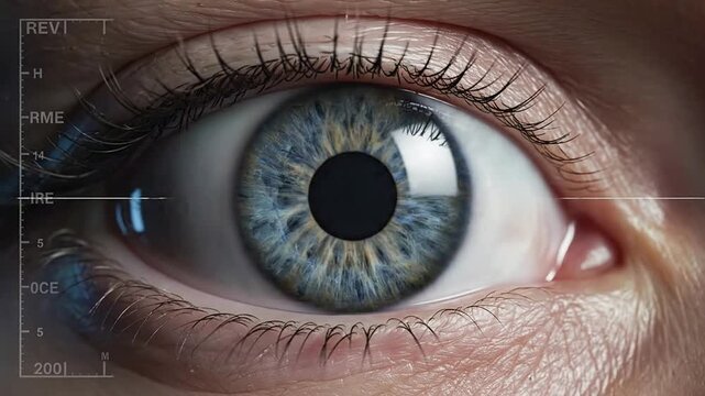 Astigmatism Distortion Demonstration in Human Eye With Measurement Overlay for Medical and Educational Purposes