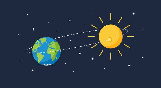 Sun rays form circle pattern on June solstice event near earth