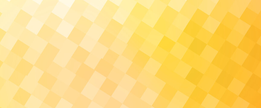 Pixel background. The concept of games background. Squares pattern background. Minecraft concept. Vector illustration. Light Green vector abstract textured polygonal background. Yellow pixel