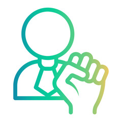 Obraz premium motivation Line Gradient Icon