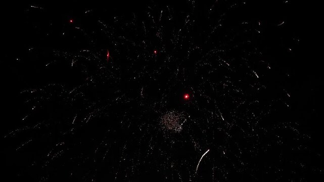 Fireworks are set off to celebrate various festivals.