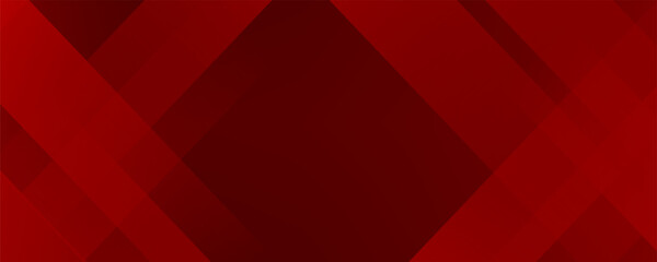 Fototapeta premium Abstract simple dark red gradient illustration background with 3d look overlap square with shadow and line pattern. Cool design and luxury. Eps10 vectorPrint