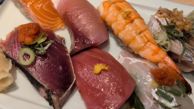 美味しそうな寿し一人前
