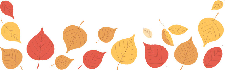leaf vector autumn illustration orange red yellow isolated ai eps png © AIcon Star