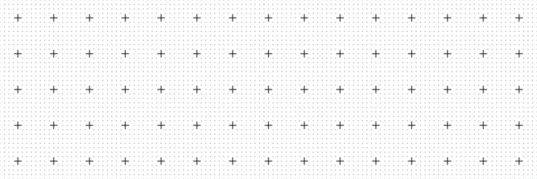 Minimal light grid pattern with fine dotted texture and small cross marks, subtle abstract background, clean geometric layout for design projects, user interface, printing, modern seamless wallpaper