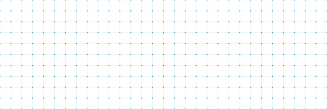 Soft gray grid with blue nodes intersection points modern interface layout pattern technology inspired background with connected dots and lines clean geometric seamless surface