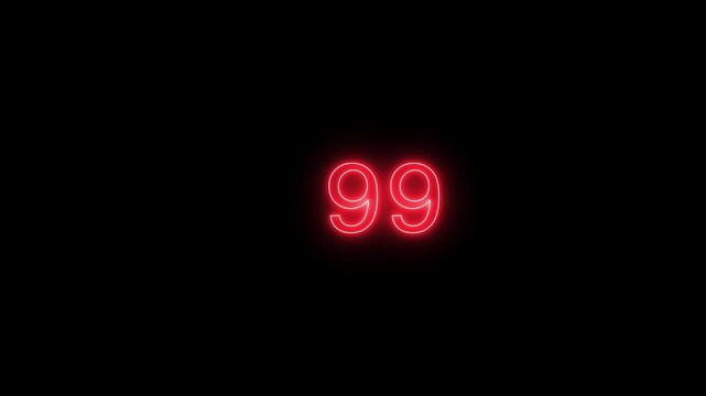 0 to 100 countdown loading animation background. and creating a stunning 4k video.