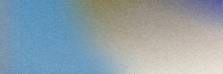 Fototapeta premium Soft blue fading into neutral tones with fine grain texture creates a calm, modern banner perfect for website headers, corporate presentations, or understated branding.