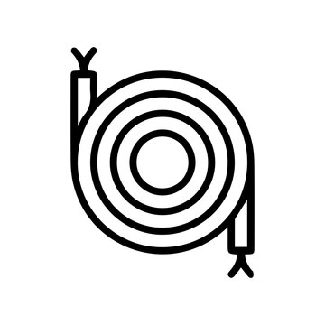 Coiled rope icon