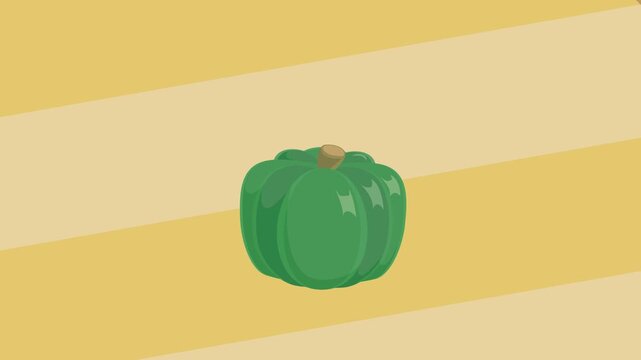 カボチャが落下するトランジションセット