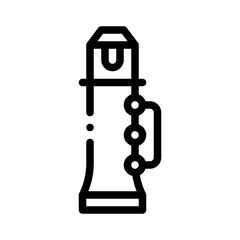 flute line icon © notivestudios