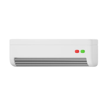 3D rendering smart air conditioner, 3D Electronic and Smarthome Illustration