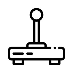 joystick line icon © notivestudios