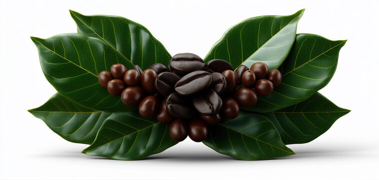 Bright contrast picture highlighting exclusive organic coffee production practices