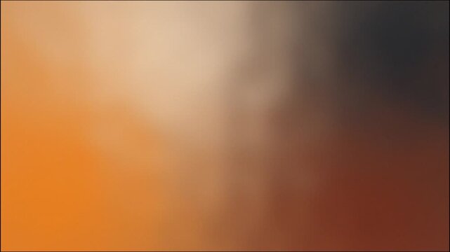 Warm Amber and Smoky Black Gradient Background Animation with Moody Light Leak Motion Transitions