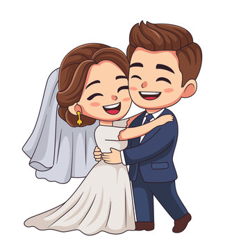 Wedding Couple Character