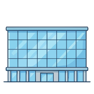 Modern Hospital Building