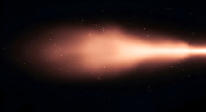 Rocket launch into outer space.