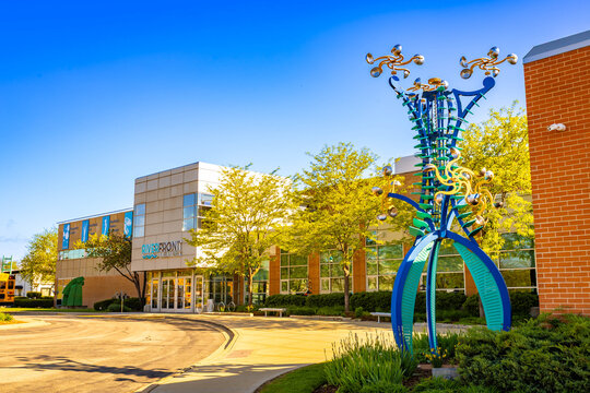 Riverfront Museum Park Building in Rockford Illinois