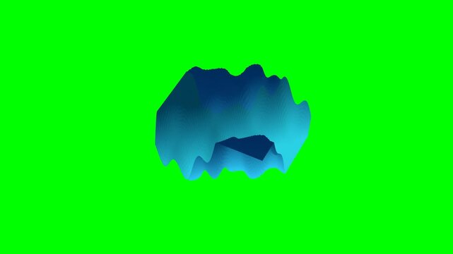 Hermetically Choices Ring Alpenstock wave green screen