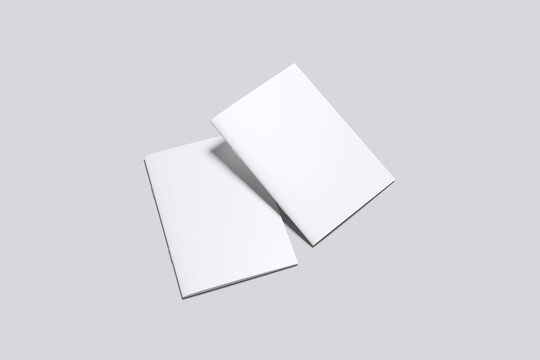 Realistic Magazine Mockup Blank