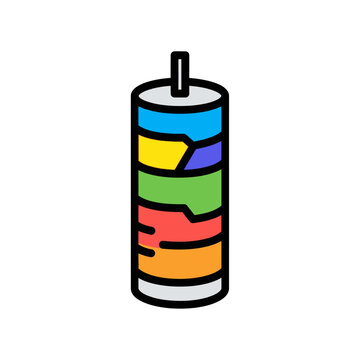 Drilling Core Sample icon