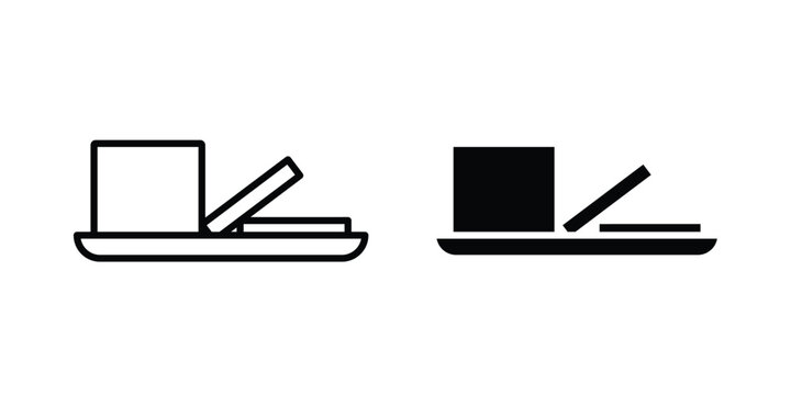 Butter icon elements. icon in trendy flat and stroke style