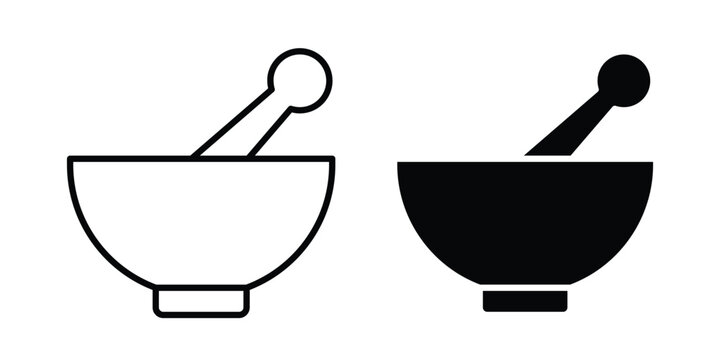 Homeopathy icon elements. icon in trendy flat and stroke style