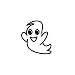 Obraz premium Halloween ghost