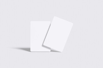 Naklejka premium Realistic Tarot Card Blank