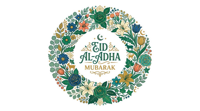 Eid al-Adha Celebration Logo
