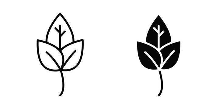 Basil icon elements pack. icons suitable for projects