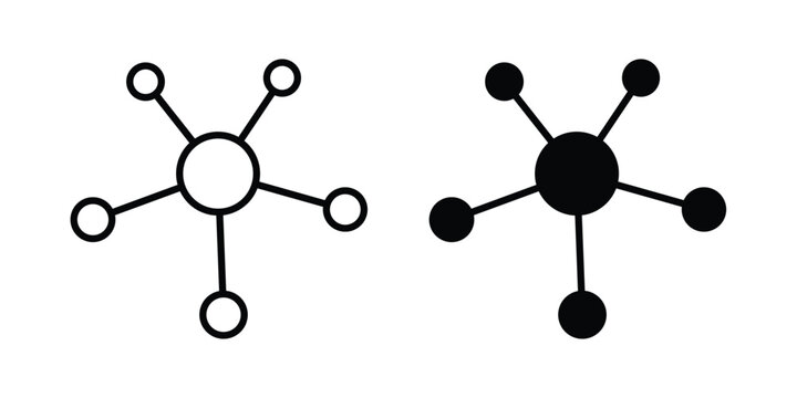 Multichannel icon elements pack. icons suitable for projects