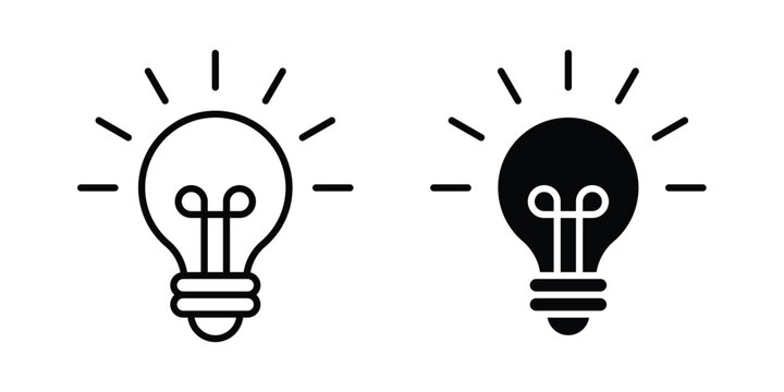 Think icon elements pack. icons suitable for projects