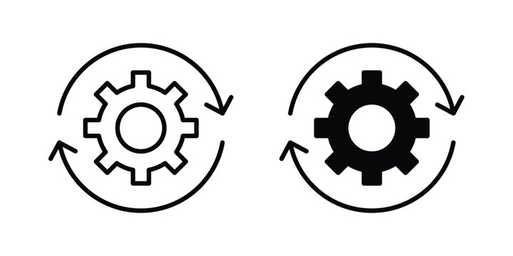 Workflow icon elements pack. icons suitable for projects