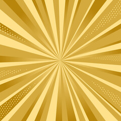 Fototapeta premium Gold radial burst abstract luxury background golden sunburst rays ゴールド 放射線 高級 背景