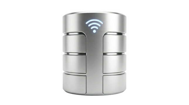 Device displays storage with Wi-Fi symbol, AI, PNG