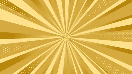 Fototapeta premium Gold radial burst abstract luxury background golden sunburst rays ゴールド 放射線 高級 背景