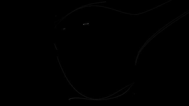 Ellipse Bursts Motion Graphics Animation, 4k, Shape Element Explosion, Animated glowing neon circular line frame animation. neon ellipse circle border loop icon. bright glowing load circle outline